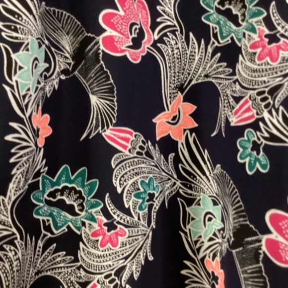 Banana Republic Front Zip Floral Women’s Jacket Size XL - Picture 12 of 13